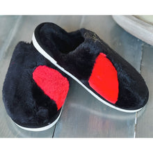 Fuzzy Heart to Heart Slippers - OBX Prep