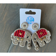 Elephant Seed Beaded Dangle Earrings - OBX Prep