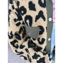 Fleece Leopard Shackets with Front Pockets - OBX Prep