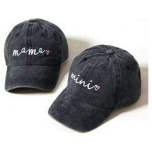 Embroidered Mama and Mini Matching Baseball Cap - OBX Prep